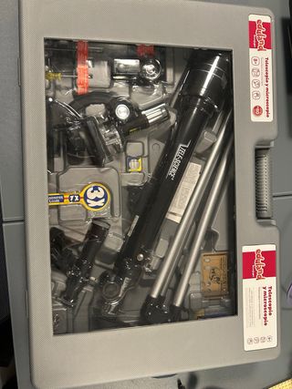 Eduland Telescopio y Microscopio Infantil