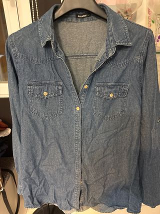 Camisa vaquera mujer Keirebec Talla L