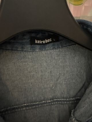 Camisa vaquera mujer Keirebec Talla L