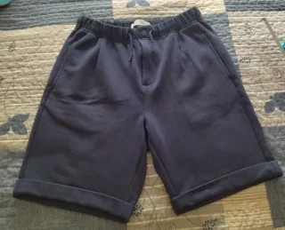 Bermudas niño vestir azul marino 13-14 años Zara