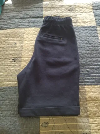 Bermudas niño vestir azul marino 13-14 años Zara