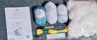 Kit Amigurumi Caracol Esquiador DMC