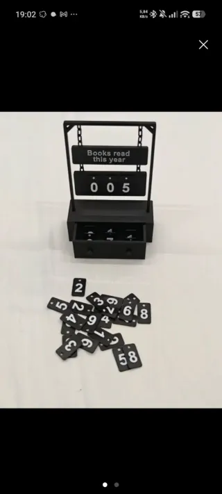 Contador de libros leídos