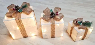 Luces de Navidad Amarillas (Set de 3)