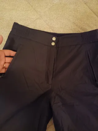 Pantaloni sci donna neri