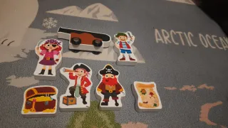 Barco Pirata Madera Juguete