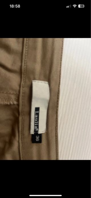 Pantalones cargo marrones