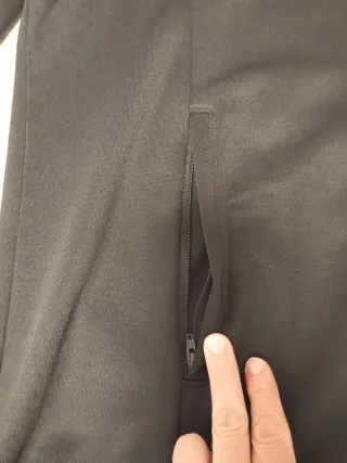 Chaqueta Adidas chándal sport negra