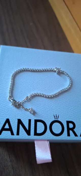 Pulsera Pandora Plata con corazón