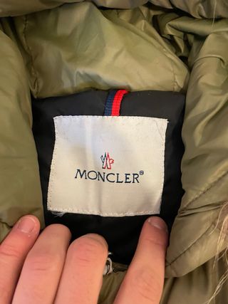 Moncler Piumino Vintage Verde Oliva