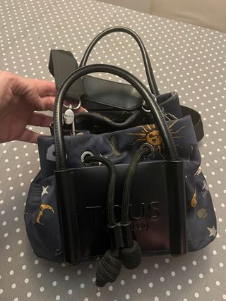 Bolso Tous estampado azul marino estampado