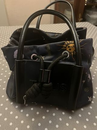 Bolso Tous estampado azul marino estampado