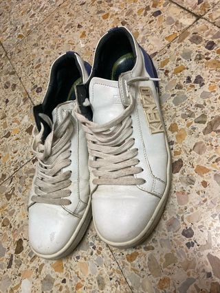 Deportivas Kenzo Talla 44 Blancas y Azules