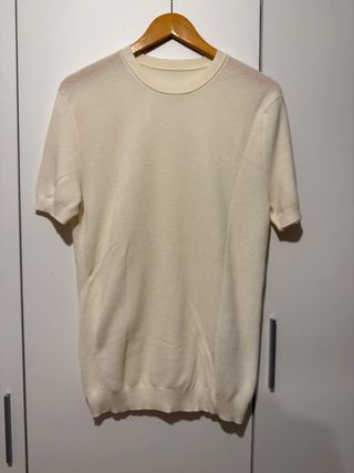 Camiseta canalé Massimo Dutti Talla M