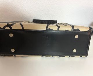 Bolso Tous Kaos Beige y Negro