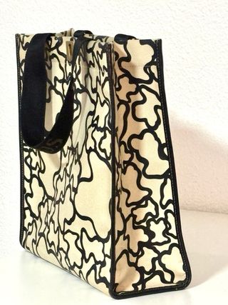 Bolso Tous Kaos Beige y Negro