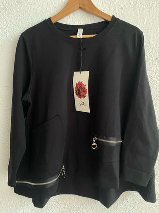 Jersey negro punto milano