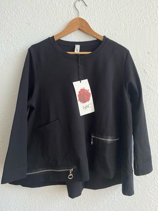 Jersey negro punto milano