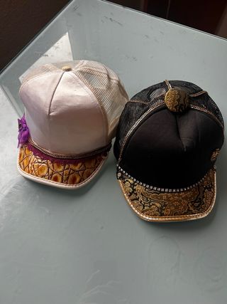 Gorras vintage únicas echas a mano