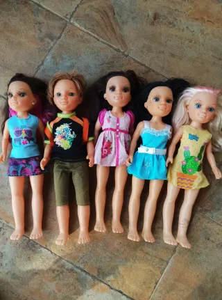 Lote Muñecas Nancys y Lucas