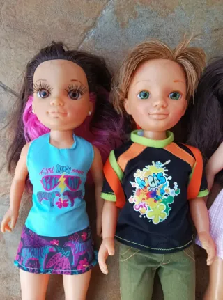 Lote Muñecas Nancys y Lucas