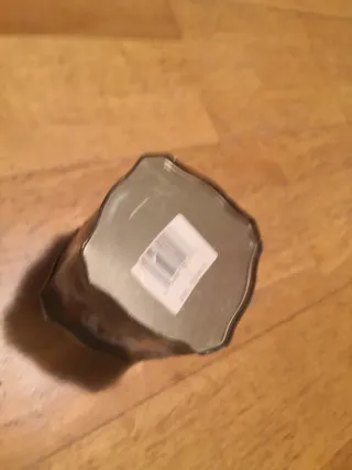 Caja de lata decorada estilo oriental 13x10x10cm