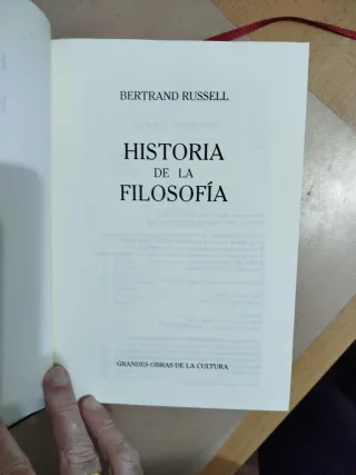 Historia de la filosofía