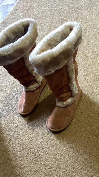 Stivali invernali bimba/donna beige