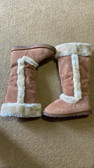 Stivali invernali bimba/donna beige