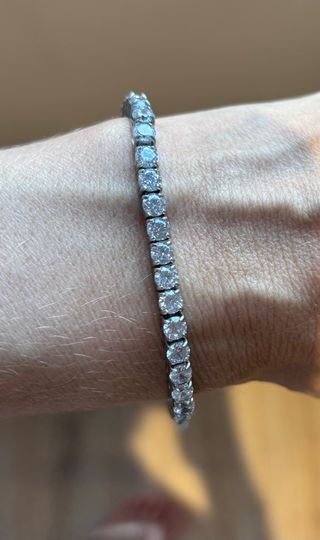 Pulsera de Acero con Circonitas