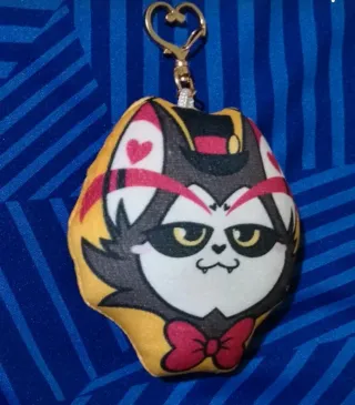 Portachiavi peluche Husk Hazbin Hotel