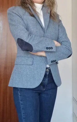 Americana GANT espiga azul