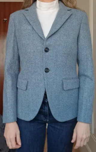 Americana GANT espiga azul