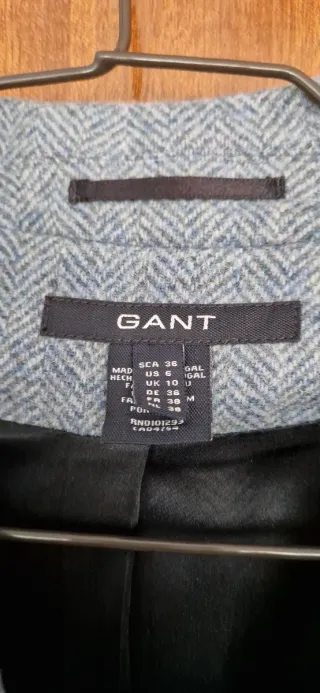 Americana GANT espiga azul