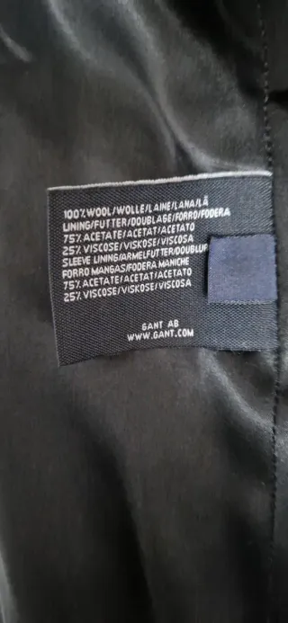 Americana GANT espiga azul