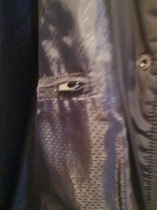 Abrigo acolchado verde mujer