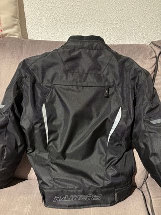 Chaqueta Moto Rainers Negra NUEVA