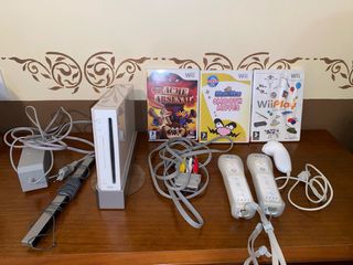 Console Nintendo Wii Bianca + Giochi e Accessori