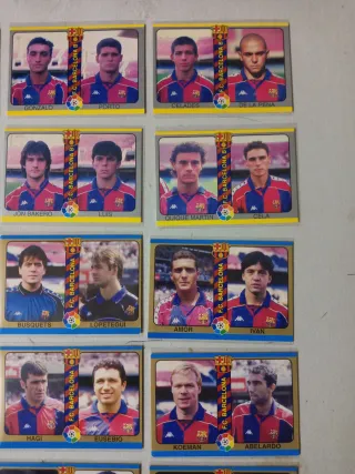 Cromos F.C. Barcelona y B