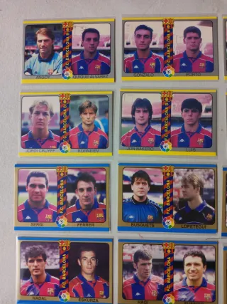 Cromos F.C. Barcelona y B