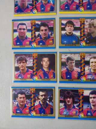 Cromos F.C. Barcelona y B