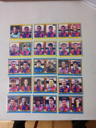 Cromos F.C. Barcelona y B