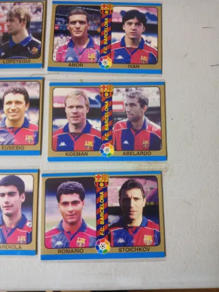 Cromos F.C. Barcelona y B