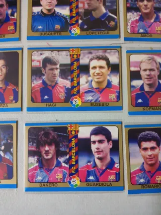 Cromos F.C. Barcelona y B