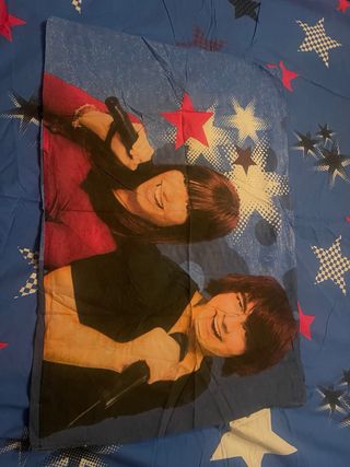 Funda Nórdica Reversible Camp Rock Disney cama 90