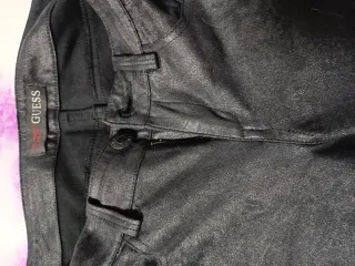 Pantalón Guess Negro Elástico Ajustado