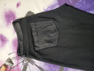 Pantalón Guess Negro Elástico Ajustado