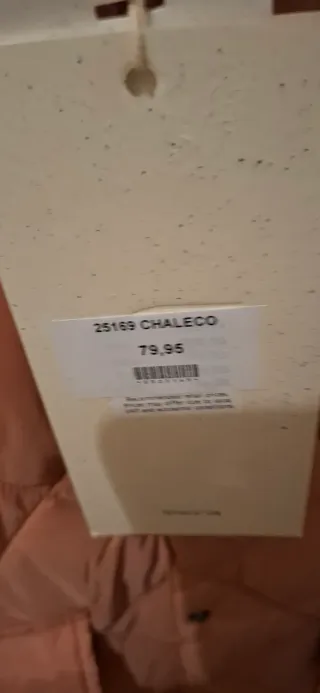 Chaleco acolchado FRESQUENT talla única