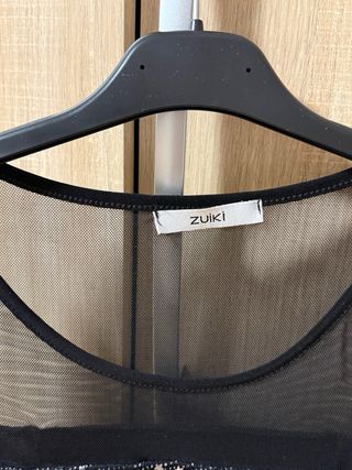 Maglia Zuiki donna nera con stelle
