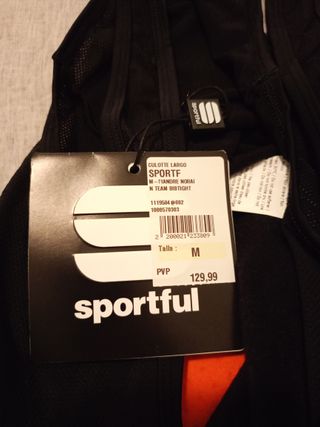 Culote Sportful Talla M Negro